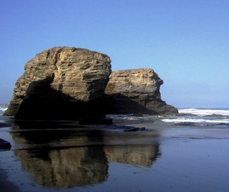 Beach of As Catedrais in Ribadeo, Lugo